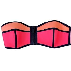 NWOT Triang| Strapless Bikini Top Pink